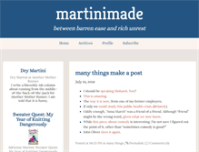 Tablet Screenshot of martinimade.com